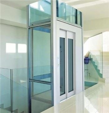Small Glass Panoramic Villa Elevator
